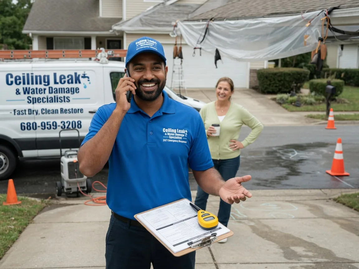 Ceiling Leak Cleanup Charenton, LA FAQs